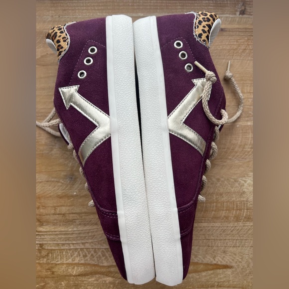 New Vintage Havana JORDY - BURGUNDY
LEOPARD MULTI Size 11 - Picture 7 of 12